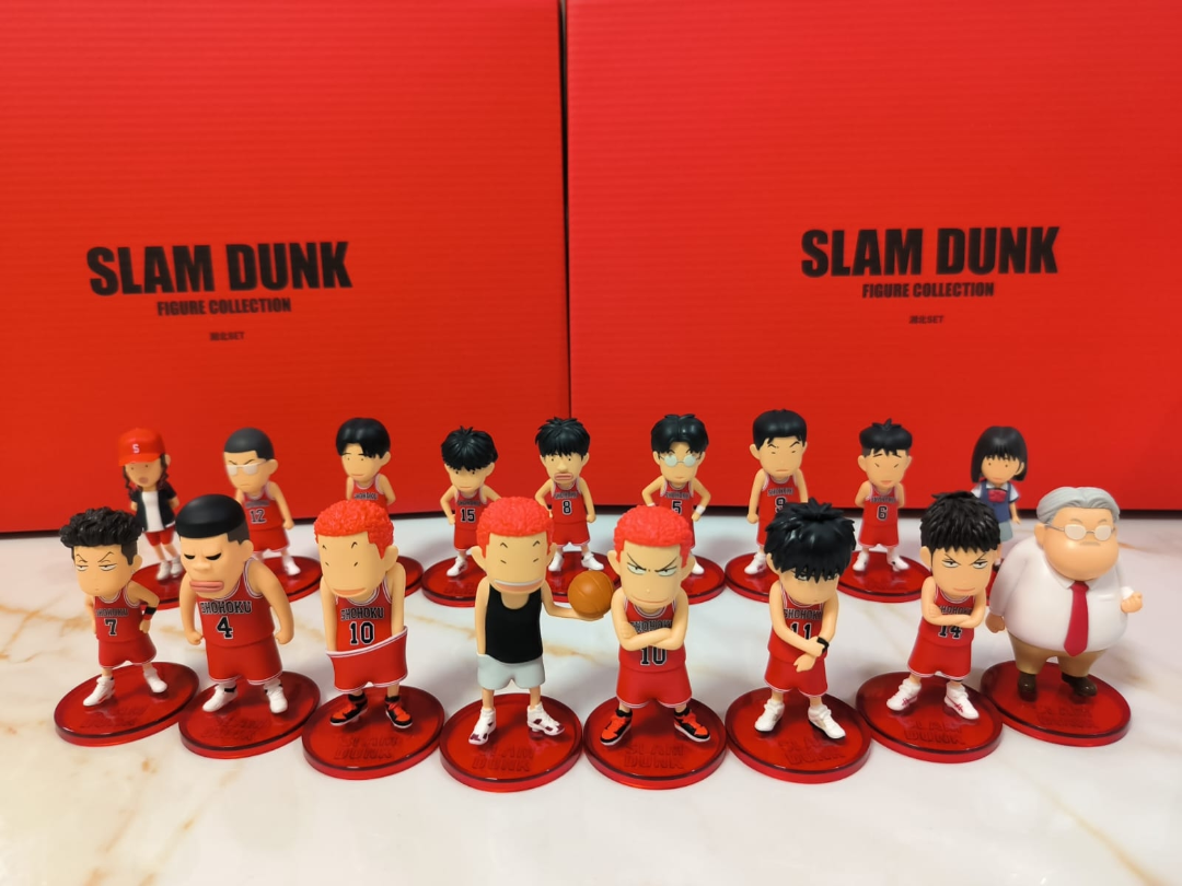 新品未使用 SLUM DUNK フィギュア　湘北セット