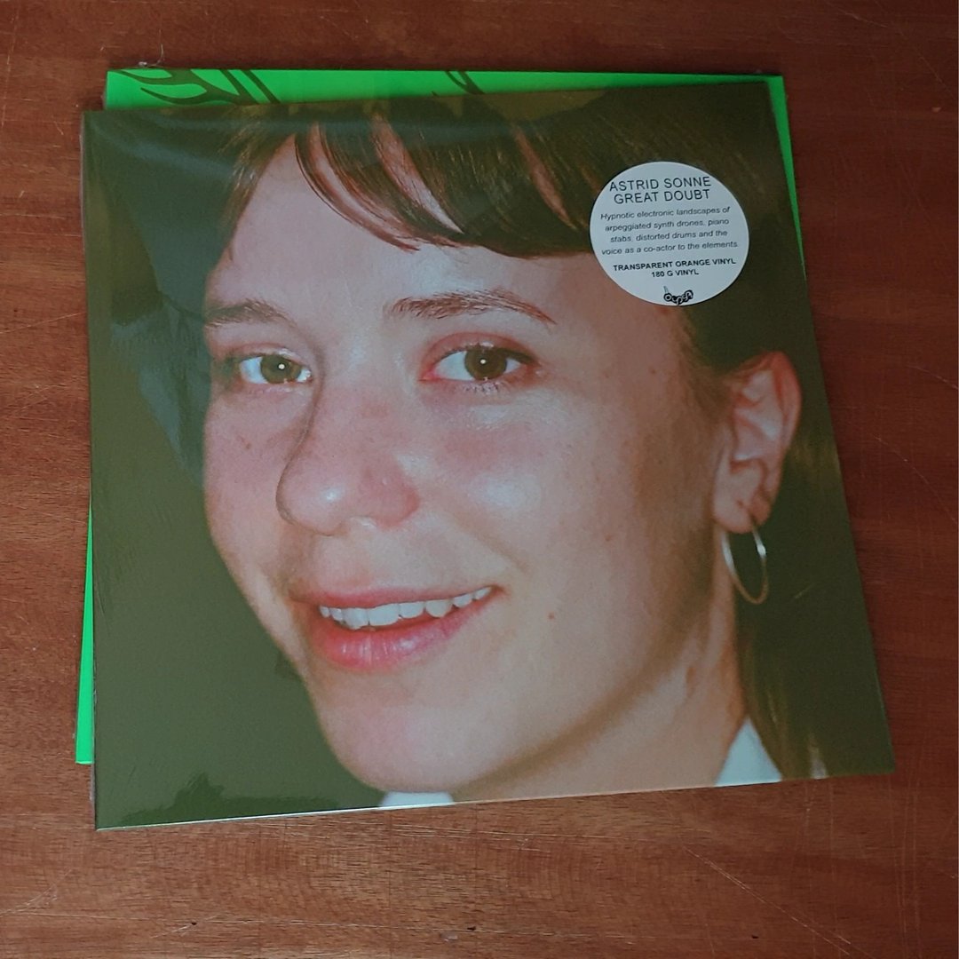 新品未開封 Astrid Sonne Great Doubt EDITS LP Astrid Sonne: Great Doubt (180g, Eco Colored Vinyl) Vinyl LP