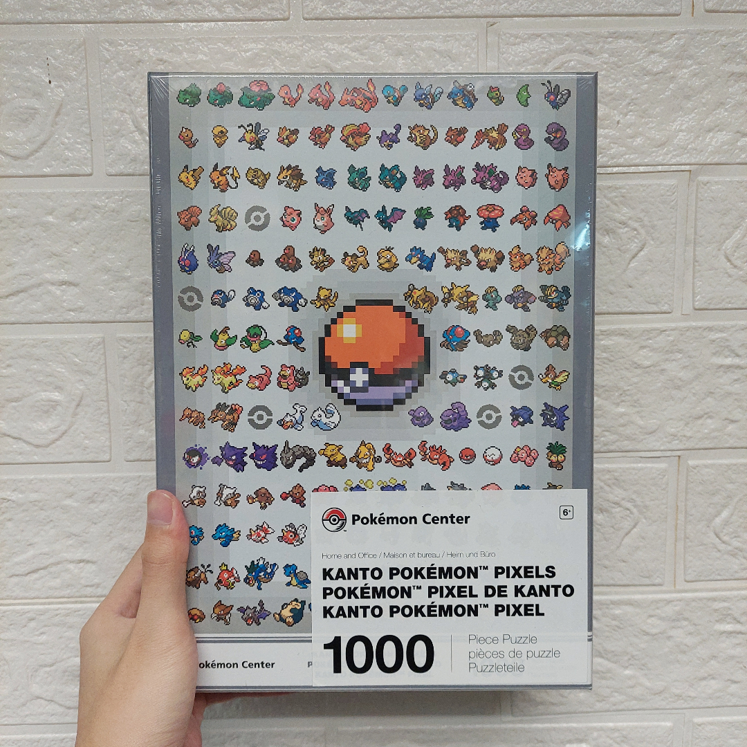 Kanto Pokémon Pixels Pokémon Puzzle (1,000 Pieces)