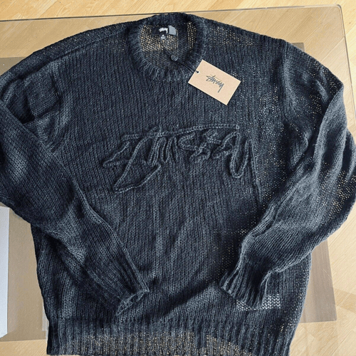 STUSSY LOOSE KNIT LOGO SWEATER | Buyandship（台灣）