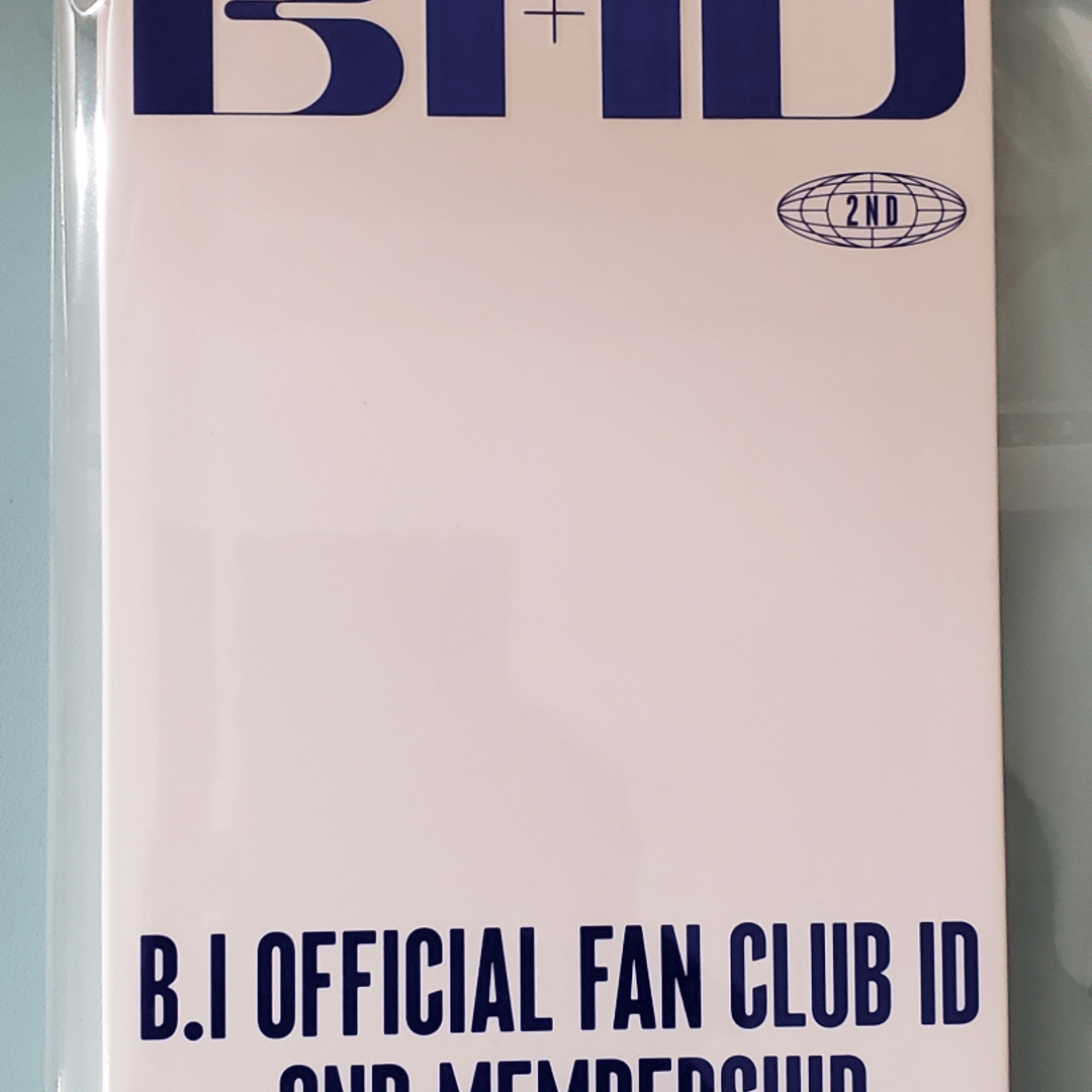 B.I OFFICIAL FAN CLUB ID 2ND MEMBERSHIP | Buy&Ship（台灣）