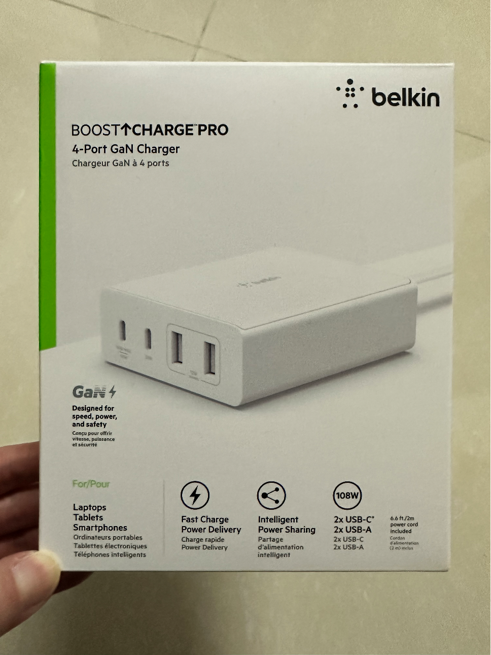 Belkin 4 Ports USBA & USBC Charger Buyandship Hong Kong