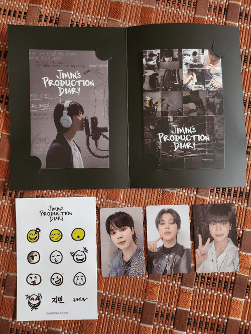 𝕒𝕠𝕜𝕠ꔛ♡ ⟭⟬ ⟬⟭ ⁷ | Jimin's Production Diary GIFT