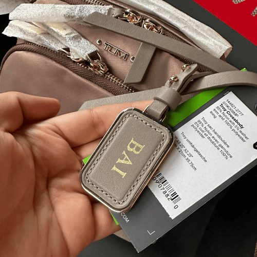 Tumi Troy Crossbody in Metallic Pink｜User Shared Post｜Buy&Ship