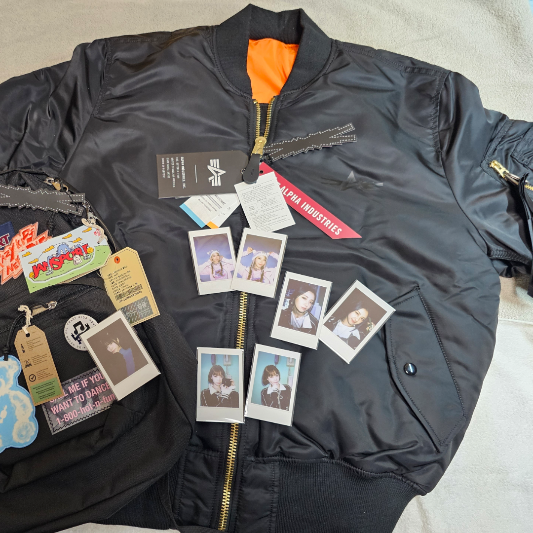 LE SSERAFIM MA-1 Flight Jacket | Buy&Ship Hong Kong