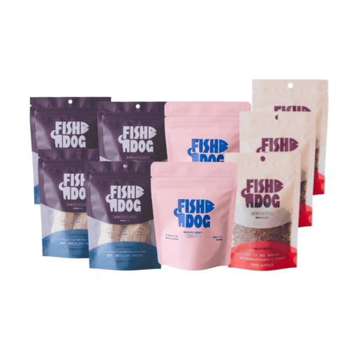 【Fishdog】Puppy, Senior Dog & Cat Treat Set [Pre-order]