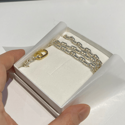 h'eres GEN NEUTRAL MIX NECKLACE ジュエリーブランド「ヒアーズ」が