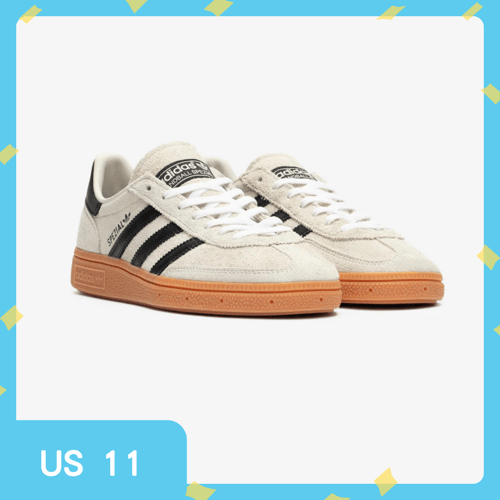 【尋寶區】美國 Adidas Handball Spezial W 中性休閒鞋 IF6562 (米/黑色) US 11