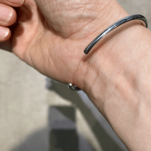 h'eres ICE BANGLE 101 シルバー スカーフ付き SIEG BANGLE – h'eres