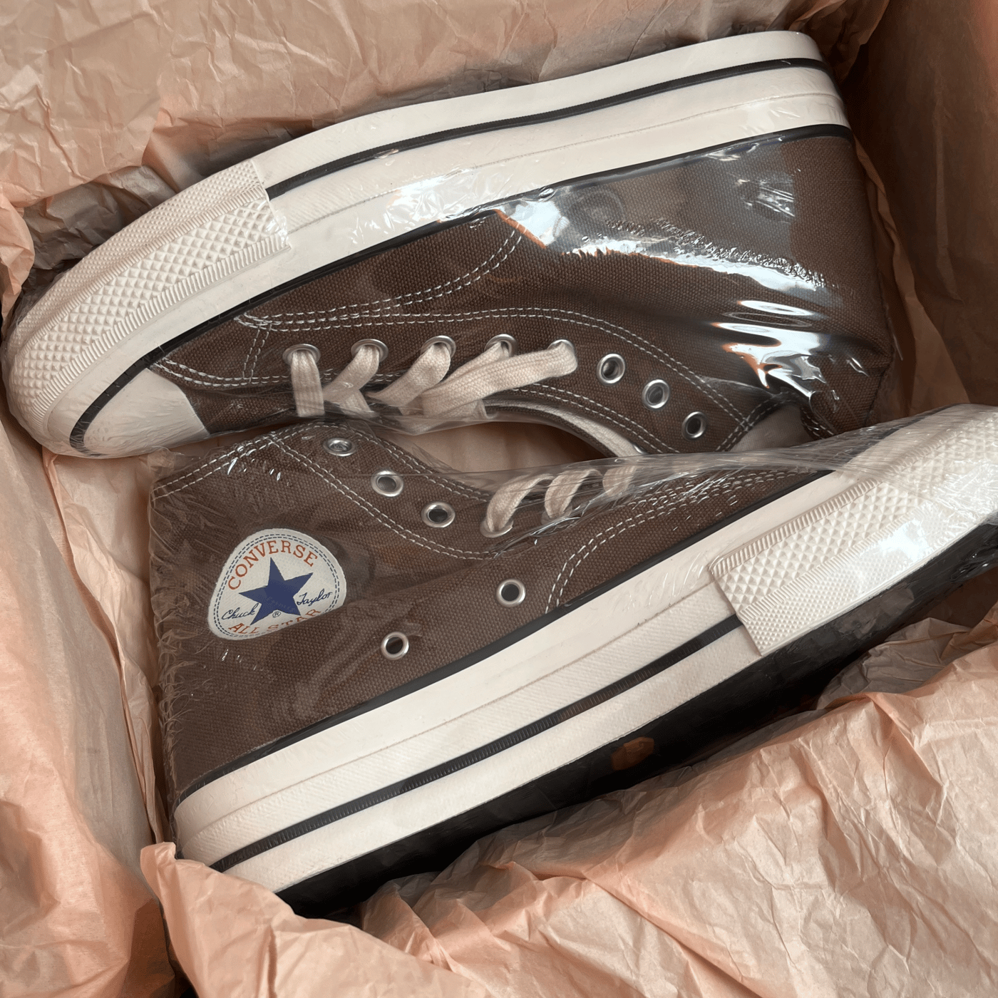 CHUCK TAYLOR CANVAS HI BROWN 26.5 cm