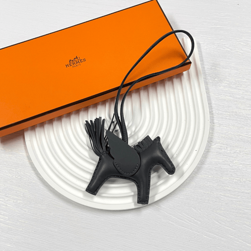 Hermès Rodéo Pégase PM Charm - Ardoise/ Ardoise/ Ardoise