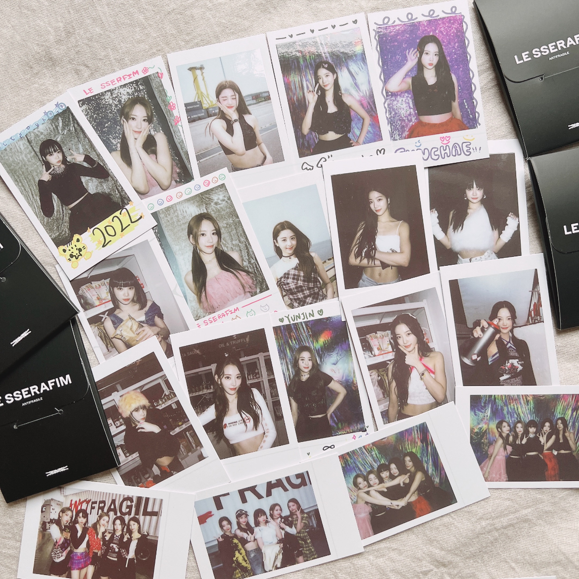 LE SSERAFIM Instant Photo Card Buyandship Singapore