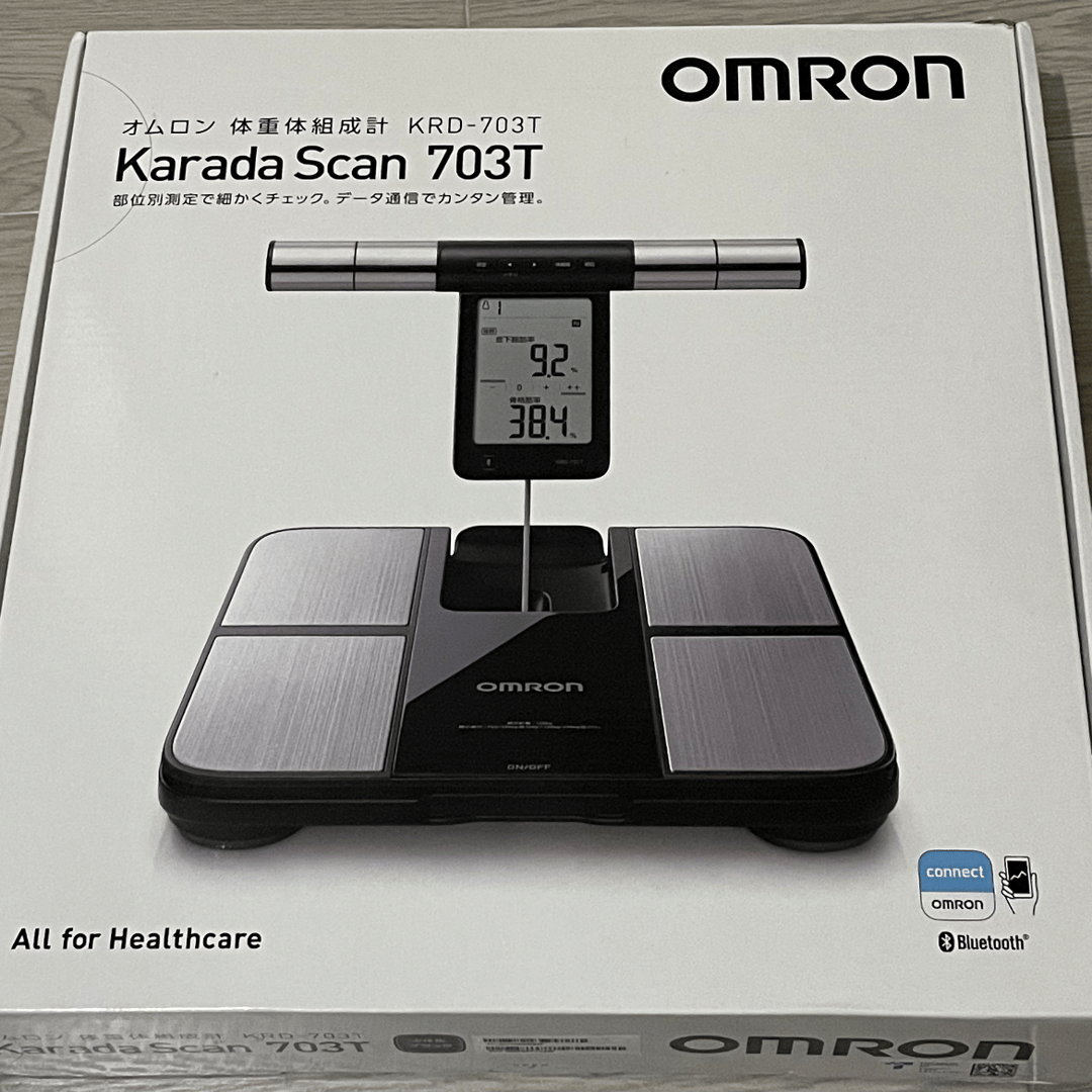 美品！OMRON KRD-703T オムロン体重体組成計 - 健康管理・計測計