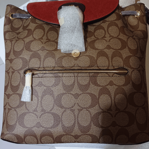 coach backpack hong kong Leather Rucksack Gold Buckle Black Introducing the Coach Hitch Backpack in a sophisticated Redwood hue Coach Backpack