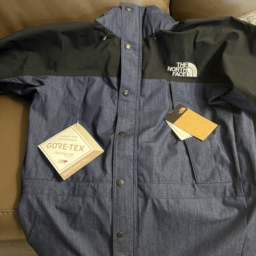 The North Face mountain denim jacket | Buyandship Hong Kong