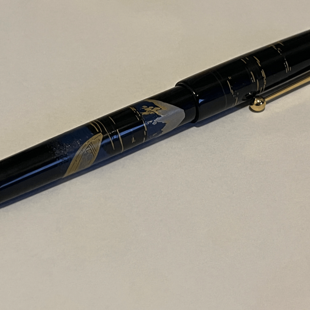 Namiki 富士と波-平蒔絵 ニッポンアート ペン先14金 字幅F PILOT