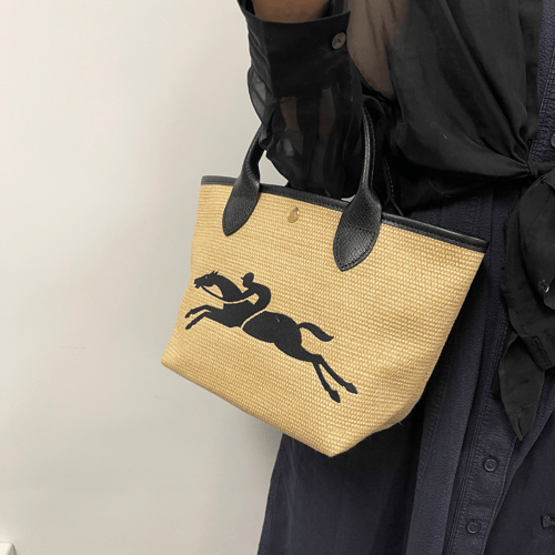 意大利 Longchamp Le Panier Pliage 手提包 S（黑色）- 100%正貨