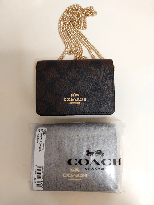 Mini coach store wallet